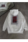 Uzun Kol Kapşonlu Ön Ve Arka Baskılı SweatShirt - Beyaz Uzun Kol Kapşonlu Ön Ve Arka Baskılı SweatShirt - Beyaz