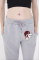 Lastikli Baskılı Eşofman Pantolon - Gri Lastikli Baskılı Eşofman Pantolon - Gri