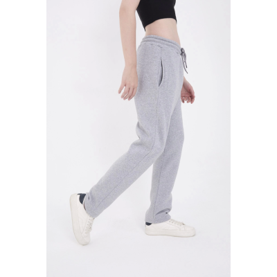 Üç İplik Baskılı Eşofman Pantolon - Gri Üç İplik Baskılı Eşofman Pantolon - Gri