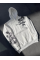 Uzun Kol Kapşonlu Baskılı SweatShirt - Beyaz