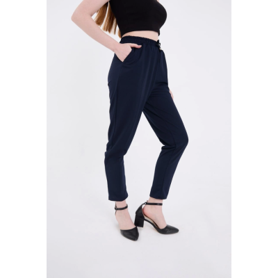 Tam Kalıp Basic Eşofman Pantolon - Lacivert Tam Kalıp Basic Eşofman Pantolon - Lacivert