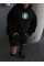 Üç İplik Penye Uzun Kol Kapşonlu SweatShirt - Siyah Üç İplik Penye Uzun Kol Kapşonlu SweatShirt - Siyah
