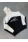 Parçalı Nakış İşlemelı Kapşonlu SweatShirt - Beyaz
