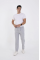 Unisex Üç İplik Basic Eşofman Özel Tasarım Pantolon - Gri