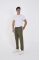 Unisex Üç İplik Basic Eşofman Özel Tasarım Pantolon - Haki