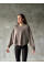 Osy Modal Yumuşak Dokulu Kumaş Bisiklet Yaka Oversize Sweatshirt - Gri Osy Modal Yumuşak Dokulu Kumaş Bisiklet Yaka Oversize Sweatshirt - Gri