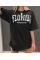 Bisiklet Yaka Baskılı T-shirt - Siyah Bisiklet Yaka Baskılı T-shirt - Siyah