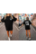 Bisiklet Yaka Baskılı T-shirt - Siyah Bisiklet Yaka Baskılı T-shirt - Siyah
