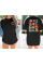 Bisiklet Yaka Kısa Kol Baskılı T-shirt - Siyah Bisiklet Yaka Kısa Kol Baskılı T-shirt - Siyah