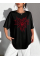 Baskılı T-shirt - Siyah Baskılı T-shirt - Siyah