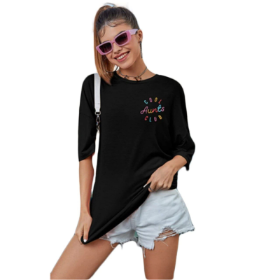 Baskılı T-shirt - Siyah Baskılı T-shirt - Siyah