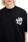 Erkek Baskılı Oversize T-shirt - Siyah