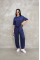 Osy Modal Yumuşak Dokulu Kumaş Oversize Bisiklet Yaka T-shirt Jogger Eşofman Altı Eşofman Takımı - Lacivert Osy Modal Yumuşak Dokulu Kumaş Oversize Bisiklet Yaka T-shirt Jogger Eşofman Altı Eşofman Takımı - Lacivert