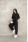 Osy Modal Yumuşak Dokulu Kumaş Oversize Bisiklet Yaka T-shirt Jogger Eşofman Altı Eşofman Takımı - Siyah Osy Modal Yumuşak Dokulu Kumaş Oversize Bisiklet Yaka T-shirt Jogger Eşofman Altı Eşofman Takımı - Siyah