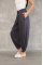 Osy Modal Yumuşak Dokulu Kumaş Şalvar Pantalon - Antrasit Osy Modal Yumuşak Dokulu Kumaş Şalvar Pantalon - Antrasit