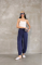 Osy Modal Yumuşak Dokulu Kumaş Şalvar Pantalon - Lacivert Osy Modal Yumuşak Dokulu Kumaş Şalvar Pantalon - Lacivert