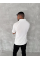 Yakalı Patlı Kısa Kol T-shirt - Beyaz