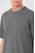 Erkek 24/1 Düz A Kalite Oversize T-shirt - Antrasit