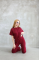 Osy Modal Yumuşak Dokulu Kumaş Bisiklet Yaka Kısa Kollu Takım - Bordo Osy Modal Yumuşak Dokulu Kumaş Bisiklet Yaka Kısa Kollu Takım - Bordo