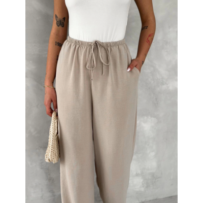 Ayrobin Oversize Pantalon - Bej Ayrobin Oversize Pantalon - Bej