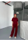 Osy Modal Yumuşak Dokulu Kumaş Kısa Kollu Bluz Rahat Pantalon Ikili Takım- Bordo Osy Modal Yumuşak Dokulu Kumaş Kısa Kollu Bluz Rahat Pantalon Ikili Takım- Bordo