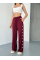 Osy Modal Yumuşak Dokulu Kumaş Nakış Işlemeli Rahat Bol Paça Eşofman Pantalon - Bordo Osy Modal Yumuşak Dokulu Kumaş Nakış Işlemeli Rahat Bol Paça Eşofman Pantalon - Bordo