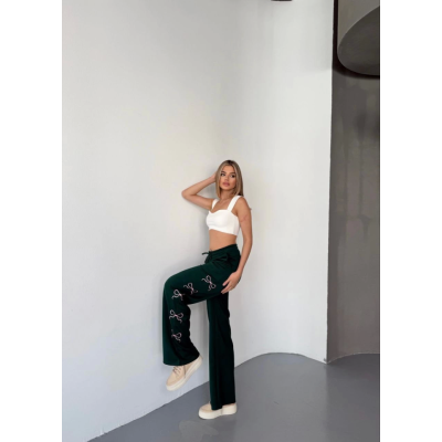 Osy Modal Yumuşak Dokulu Kumaş Nakış Işlemeli Rahat Bol Paça Eşofman Pantalon - Siyah Osy Modal Yumuşak Dokulu Kumaş Nakış Işlemeli Rahat Bol Paça Eşofman Pantalon - Siyah