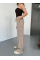 Osy Modal Yumuşak Dokulu Kumaş Nakış Işlemeli Rahat Bol Paça Eşofman Pantalon - Bej Osy Modal Yumuşak Dokulu Kumaş Nakış Işlemeli Rahat Bol Paça Eşofman Pantalon - Bej