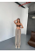 Osy Modal Yumuşak Dokulu Kumaş Nakış Işlemeli Rahat Bol Paça Eşofman Pantalon - Bej Osy Modal Yumuşak Dokulu Kumaş Nakış Işlemeli Rahat Bol Paça Eşofman Pantalon - Bej