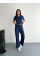 Osy Modal Yumuşak Dokulu Kumaş Kısa Kollu Yakalı T-shirt Pantalon Ikili Takım- Lacivert Osy Modal Yumuşak Dokulu Kumaş Kısa Kollu Yakalı T-shirt Pantalon Ikili Takım- Lacivert
