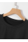 New York Baskılı Oversize Bisiklet Yaka T-shirt - Siyah New York Baskılı Oversize Bisiklet Yaka T-shirt - Siyah