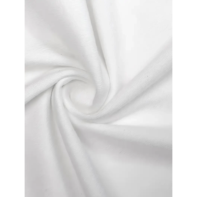 Baskılı Oversize Bisiklet Yaka T-shirt - Beyaz Baskılı Oversize Bisiklet Yaka T-shirt - Beyaz