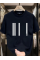 Baskılı Oversize Bisiklet Yaka T-shirt - Siyah Baskılı Oversize Bisiklet Yaka T-shirt - Siyah