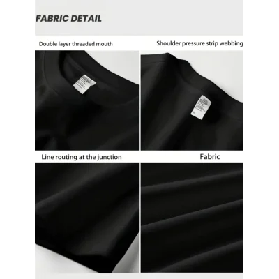 Baskılı Oversize Bisiklet Yaka T-shirt - Siyah Baskılı Oversize Bisiklet Yaka T-shirt - Siyah