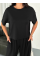 Osy Modal Yumuşak Dokulu Kumaş Bisiklet Yaka T-shirt Bol Paça Pantalon Ikili Takım -Siyah Osy Modal Yumuşak Dokulu Kumaş Bisiklet Yaka T-shirt Bol Paça Pantalon Ikili Takım -Siyah