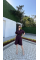 Yakalı Gömlek Kemerli Şortlu Takım - Bordo Yakalı Gömlek Kemerli Şortlu Takım - Bordo