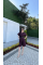 Yakalı Gömlek Kemerli Şortlu Takım - Bordo Yakalı Gömlek Kemerli Şortlu Takım - Bordo