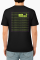 24/1 Düz Arka Sizin Tasarımınız Oversize T-shirt - Siyah